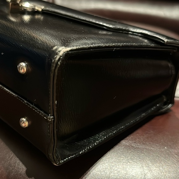 Coret Accessories Little Black Leather Handbag - Picture 11 of 16